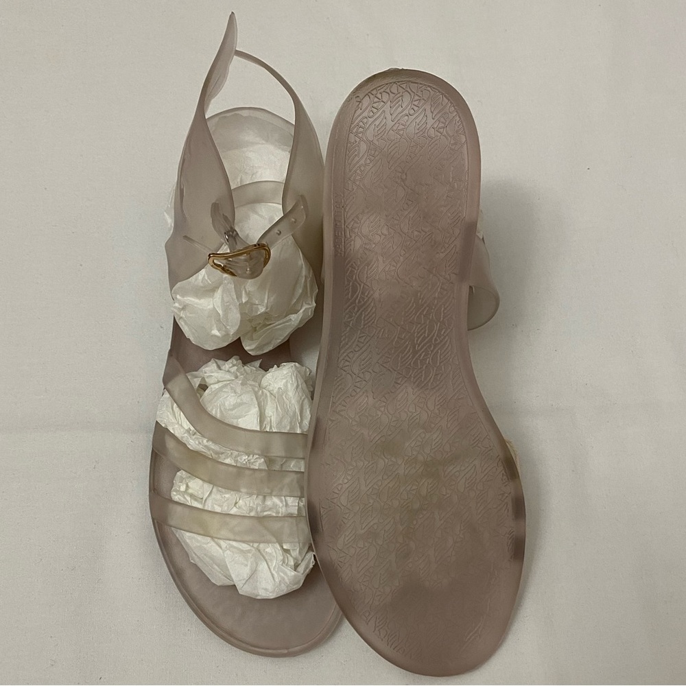Ancient Greek Sandals Ikaria Clear Rubber Jelly Size 6.5. - Picture 5 of 7